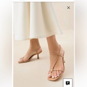 NWOB Loeffler Randall DUNE TRIANA SANDAL Size 8